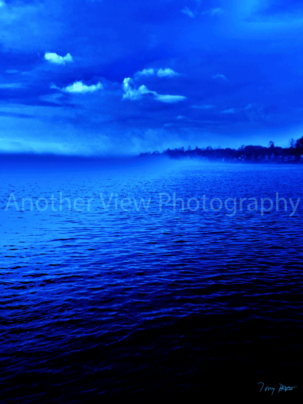Coastline in Blue